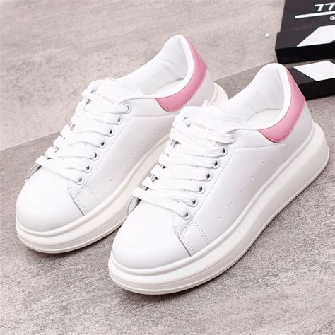 Women's White Designer Sneakers 